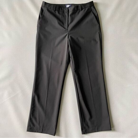 Lands’ End Washable Wool Comfort Waist Trousers Women’s Size 8P - Picture 1 of 9